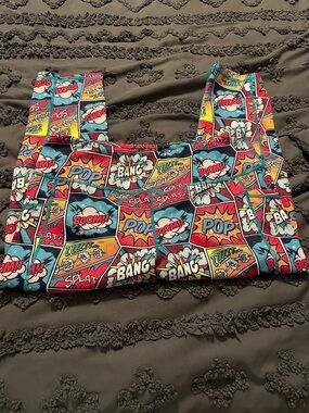 Constantly Varied Gear Comic Pop-Art Multicolor Leggings